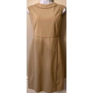 The Limited Collection Khaki Sheath Dress.